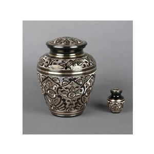 Heart Cremation Urn Handmade White Color Ashes Urns <b>Keepsake</b> Humans And Pets <b>Memorial</b> - Product Image 6