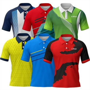 Camiseta Polo Personalizada con Estampado Personalizado para Uso Casual, Camiseta con Diseño Personalizado, Transpirable, Tallas Grandes, Camisetas Polo para Hombre - Product Image 4