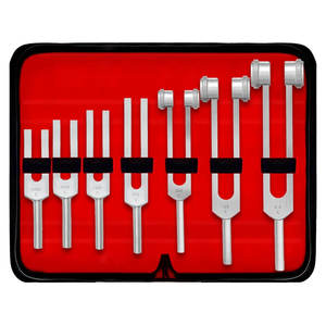 Juego de Diapasones Sensoriales de Aleación de Aluminio de Grado Médico, Activador No Magnético C64, C128, C256, C512, C1024, C2048 y C4096, 7 Piezas - Product Image 1