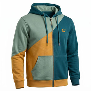 Sweat à capuche moderne pour homme, design élégant, coupe confortable, tissu léger, mélange de coton, idéal pour un usage quotidien et les voyages - Product Image 3