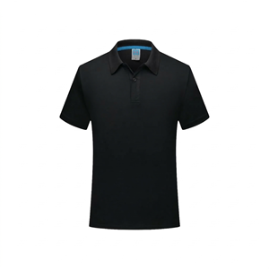 Camisa Casual para Hombre, 100% Algodón, Lisa, con Bolsillo, Manga Corta, Transpirable, Secado Rápido, Tejido de Punto Bordado - Product Image 2