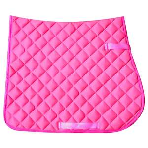 Tapis de selle de dressage en coton doux de haute qualité avec sangle de maintien, doublure en maille personnalisée pour la compétition d'équitation western - Product Image 4