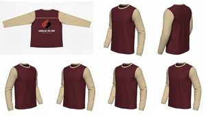 T-shirt pour homme de haute qualité à manches longues, respirant et léger, vêtements de sport - Product Image 6
