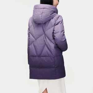 Chaqueta de Moda para Mujer, Nuevo Diseño, Multicolor, Chaqueta Acolchada con Bolsillos, Cierre Completo, Cuello Alto, para Exteriores - Product Image 2