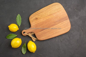 Planche à découper rustique en bois massif extra large pour tous les besoins de préparation des repas-Bloc à découper de qualité supérieure - Product Image 2