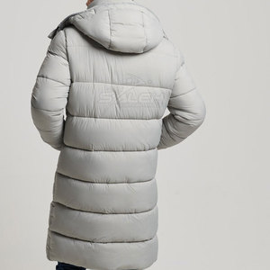 Cheap Price Long Puffer <b>Jacket</b> With Quilted Construction Soft Interior And Adjustable Cuffs Long Puffer <b>Jacket</b> - Product Image 2