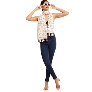 floral printed cotton stoles/<b>scarf</b>/<b>scarves</b> for women, pure soft cotton for summer - Product Image 1