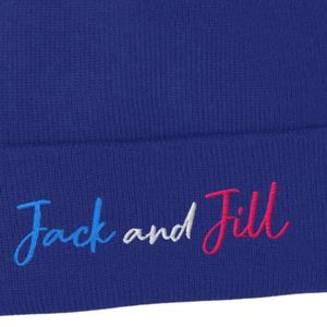 Gorro de Invierno Clásico Jack and Jill con Puño Bordado, Tejido Acanalado Cómodo, con Logotipo Personalizado para Actividades al Aire Libre - Product Image 6