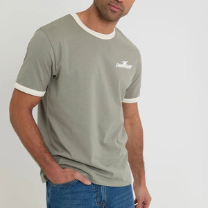 T-shirt Ringer durable et résistant, en stock, idéal pour un usage quotidien et un style tendance - Product Image 4