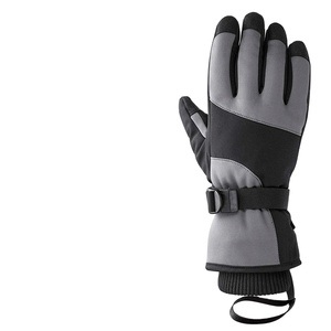 Sangles réglables Gants de snowboard isolés imperméables Hiver Ski Confortable Anti-dérapant Chaud Doux Polaire pour Temps Froid - Product Image 5