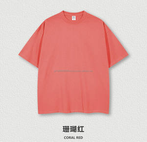 เสื้อยืดผ้าฝ้ายโอเวอร์ไซส์สำหรับผู้ชายเสื้อ100% โอเวอร์ไซส์ผ้าคอตตอนขนาดใหญ่เปิดไหล่สินค้าออกใหม่ - Product Image 2