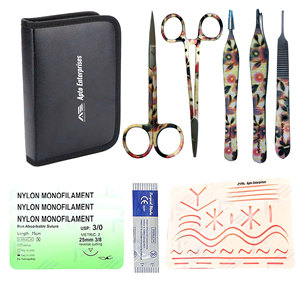 Surgical Instruments <b>Kit</b> Minor Surgery Surgical Medic Instruments Medic <b>Tools</b> First Aid Suture <b>Mini</b> Surgical <b>Kit</b> - Product Image 1