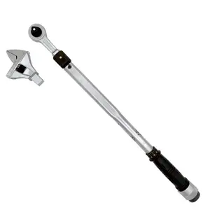 2 Pcs, Interchangeable Torque Wrenches with Adjustable Spanner.