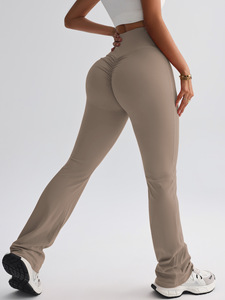 Amazing Women <b>Flare</b> <b>Leggings</b> Yoga Pants Multi Color Available High Waist Tights Fitness Gym Wear Soft Stretchy New - Product Image 6