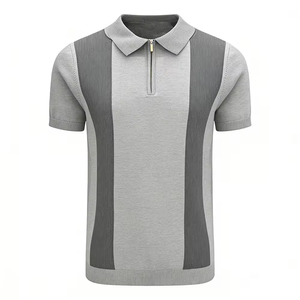 Polo Personalizado de Manga Corta para Hombre, Estilo Casual de Negocios, Talla Grande, Corte Ajustado, Camiseta de Verano - Product Image 3