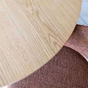 Ensemble <span class=keywords><strong>de</strong></span> table et <span class=keywords><strong>de</strong></span> <span class=keywords><strong>chaises</strong></span> <span class=keywords><strong>de</strong></span> salle à manger ovale <span class=keywords><strong>en</strong></span> bois plaqué MDF moderne nordique, 7 pièces - Product Image 5