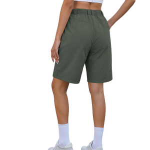 Custom Clothing Manufactures Oem Women Cargo Shorts With Top Quality In Best <b>Material</b> Popular Look Daily To Wear Women's Shorts - Product Image 3