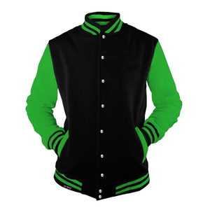 High Quality Bulk Unisex Varsity Jacket Wool <b>Blend</b> Letterman Bomber Custom Logo Embroidery Streetwear OEM ODM Supply Waterproof - Product Image 3