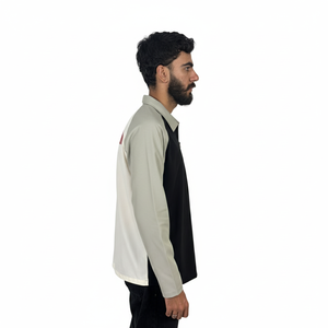 Polo de manga larga para hombre, personalizado, informal, con solapa, para golf, a la moda, básico, con rayas de colores, para otoño e invierno. - Product Image 5