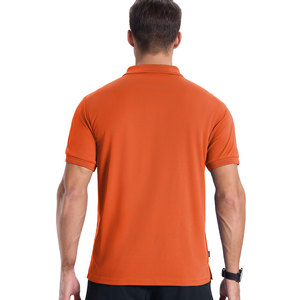 Nouveau design optimal, jersey tricoté solide pour chemise homme, manches courtes, haute qualité, logo personnalisé, séchage rapide, polyester/coton, vêtements décontractés - Product Image 3