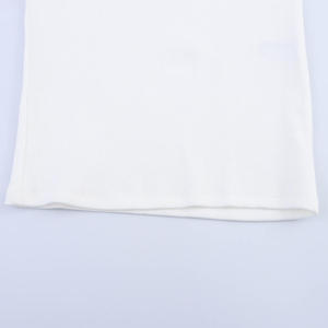 Débardeur côtelé décontracté pour femme 2026, beige clair, coupe ajustée, en mélange de coton doux, basique, pour l'été, HD - Product Image 5