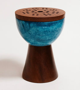 เครื่องหอมไม้เรซินพร้อมฝาปิดเครื่องหอมอโรมาเธอราพีทันสมัยงานทางศาสนาแฮนด์เมดสำหรับบ้านหรือสำนักงานทั่วโลกความต้องการสูง - Product Image 1