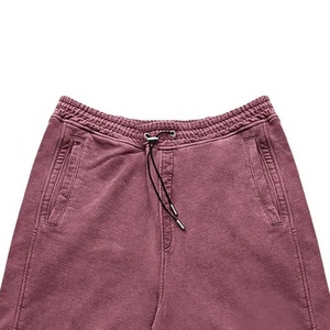 Shorts décontractés pour hommes 2026 en mélange polyester-coton, écologiques, teinture unie, séchage rapide, respirants et imperméables - Product Image 4