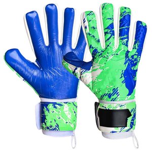 BRG Durable Soccer Goalkeeper <b>Gloves</b> <b>with</b> Thick Latex Palm Finger Save Protection Adjustable Wrist Closure Goalie <b>Gloves</b> - Product Image 5