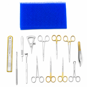 Juego de 16 Instrumentos Manuales para Blefaroplastia, Reutilizables, de Acero Inoxidable, para Cirugía de Párpados, Instrumentos Quirúrgicos Oftálmicos y Plásticos - Product Image 2