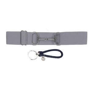 Cinturón de Cuero Marrón con Hebilla de Anillo en D Plateado, Accesorio Casual para la Cintura - Product Image 4