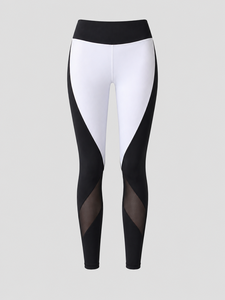 SALSTAR SPORTS Nouvelle Tendance Leggings Femme Taille Mi-Haute Respirants Anti-Bactériens Écologiques de Haute Qualité Fourniture Directe Usine - Product Image 2