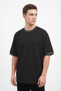 Custom Casual Blank Short Sleeve Oversized 100%Cotton Vintage Factory Direct Sale Heavyweight t shirt for men - Product Image 3