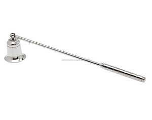 Azora Industries Éteignoir de bougie en métal inoxydable de meilleure qualité avec manche en bois Éteignoir de bougie décoratif - Product Image 3