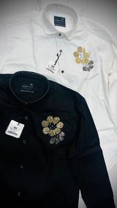 Camisas de Algodón 100% de Tela Ancha, Sólidas, ODM, Ecológicas, Vintage, Casuales, Modernas, Elegantes, de Diseñador, Premium para Hombre - Product Image 1