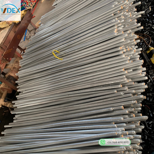 Competitive Price Silver PVC Coated <b>Plastic</b> Broom Head with Eucalyptus Wooden Handle for Home Use - Product Image 2