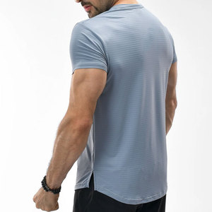 Camiseta Deportiva de Verano de Alta Calidad, Corte Regular, 100% Algodón, Cuello Redondo, Transpirable, Ecológica, Compresible, Lisa - Product Image 6
