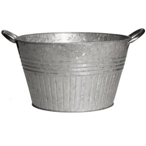 Macetas Metálicas Decorativas para el Hogar y Hoteles, Ecológicas, Acabado Negro, Diseño Hecho a Mano, Macetero de Metal y Madera para Jardín - Product Image 6