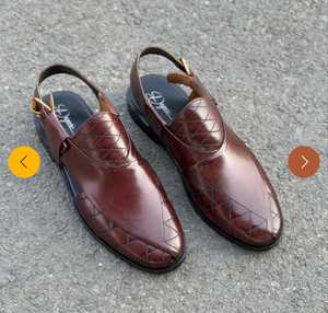Nouvelles sandales Peshawari en cuir faites à la main pour hommes, à prix réduit et faible MOQ 2026 - Product Image 3
