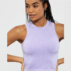 Camisetas de Tirantes para Mujer, Venta al por Mayor, 100% Algodón, Secado Rápido, Elásticas, Transpirables, Ajustadas, para Gimnasio y Entrenamiento - Product Image 4