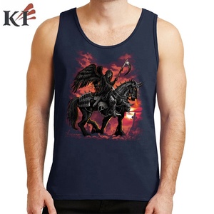 KEVEN IMPEX Débardeurs de musculation pour hommes, imprimés, en coton et élasthanne, respirants, écologiques, séchage rapide, collection été 2026 - Product Image 5