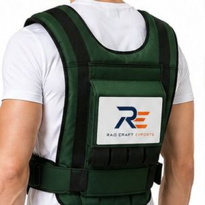 Chaleco con peso ajustable diseñado con acolchado cómodo, construcción duradera y cierre seguro para entrenamiento activo. - Product Image 4