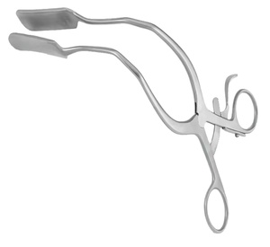 Rétracteur Weitlaner 5,5 pouces à pointe arrondie 3x4, instruments chirurgicaux vétérinaires en acier inoxydable, matériel à vendre à bas prix - Product Image 1