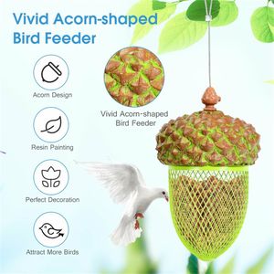 Mangiatoia per Uccelli da Giardino, Dispenser di Cibo Sospeso per Esterni - Product Image 4