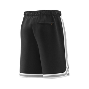 Custom <b>Men</b> 100% Cotton Anti-Wrinkle Casual Mid Elastic Waist Quick Dry Breathable Solid <b>Pattern</b> Knitted Sports <b>Shorts</b> Front OEM - Product Image 4