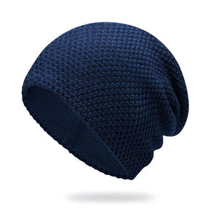 Gorros de Invierno Personalizados al por Mayor para Hombre, Gorro de Punto Grueso y Suave con Logo Personalizado - Product Image 3