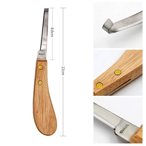 Cattle Horse Hoof Knife <b>Shears</b> Right Handed Double Edge Veterinary Livestock Sheep Goat Pig Castration Foot Pruning Farm <b>Tools</b> - Product Image 1