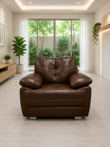 Ensemble de canapés modernes 3-2-1 Vegas Brown 321 places pour villa, bureau et salon, tissu haut de gamme personnalisé, canapé écologique - Product Image 2