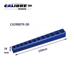 Organizador de Dados Magnético de 1 Fila y 12 Orificios, para Dados de 3/8\", Poco Profundo o Profundo, Marca TAIWAN CALIBRE - Product Image 3