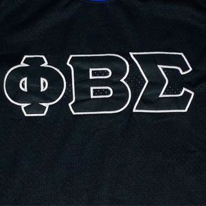 Camiseta de Béisbol Negra Phi Beta Sigma para Hombre, Ajuste Cómodo, Calidad Premium, Ropa de Fraternidad Griega, Ropa Deportiva Informal - Product Image 5