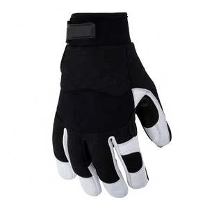 Guantes de Motocicleta de Cuero Sintético de Alta Calidad y Bajo Precio para Invierno, Talla Grande, de Pakistán, Resistentes al Viento, Transpirables, sin Mangas - Product Image 3